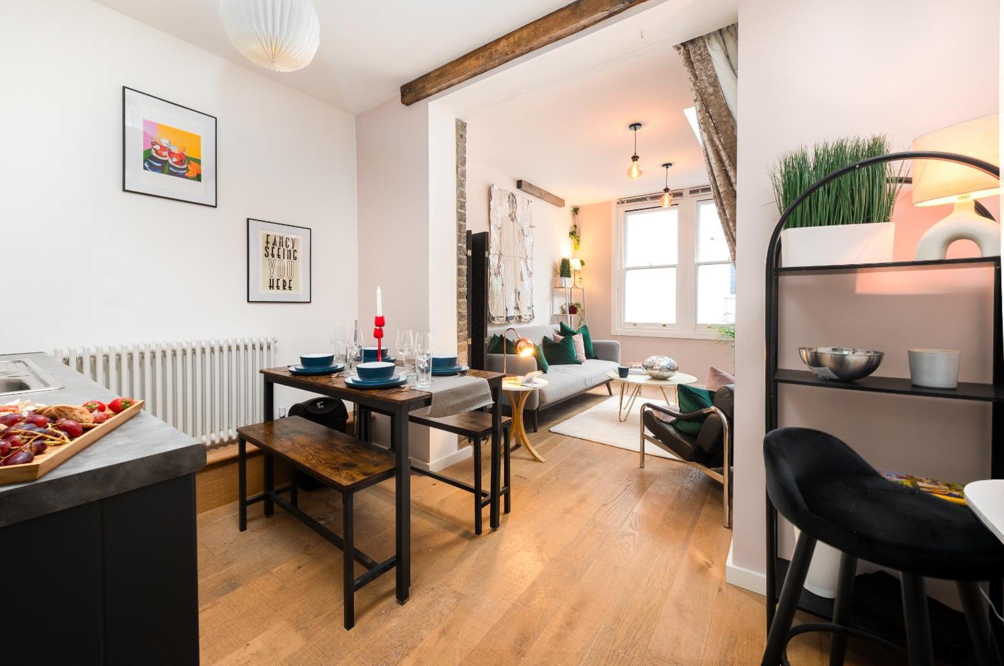 1Br Stylish Flat By Hostarahomes, Near Liverpool Street, Prime London Location, Sleeps Up To 4 Luaran gambar